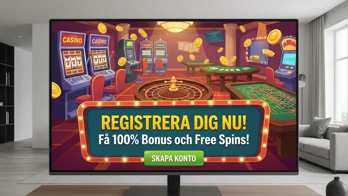 Registrera dig med bonus